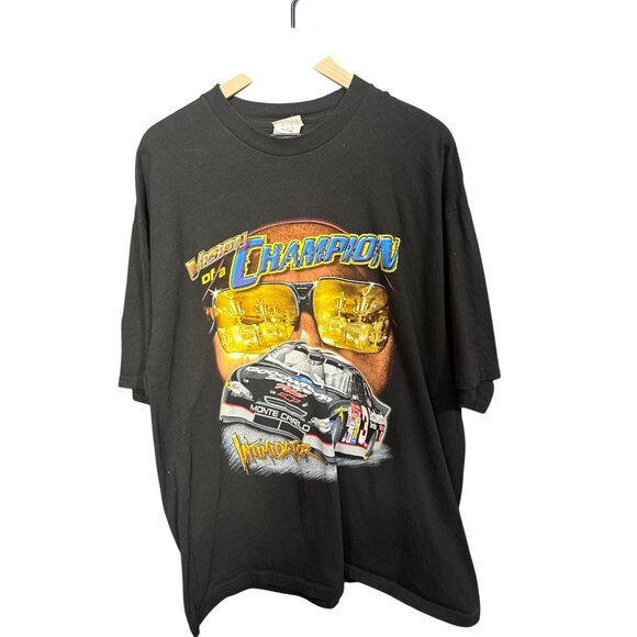 Vintage 2001 Nascar Dale Earnhardt "Vision Of A Champion" Chase Authentics Tee 1 - Picture 1 of 6